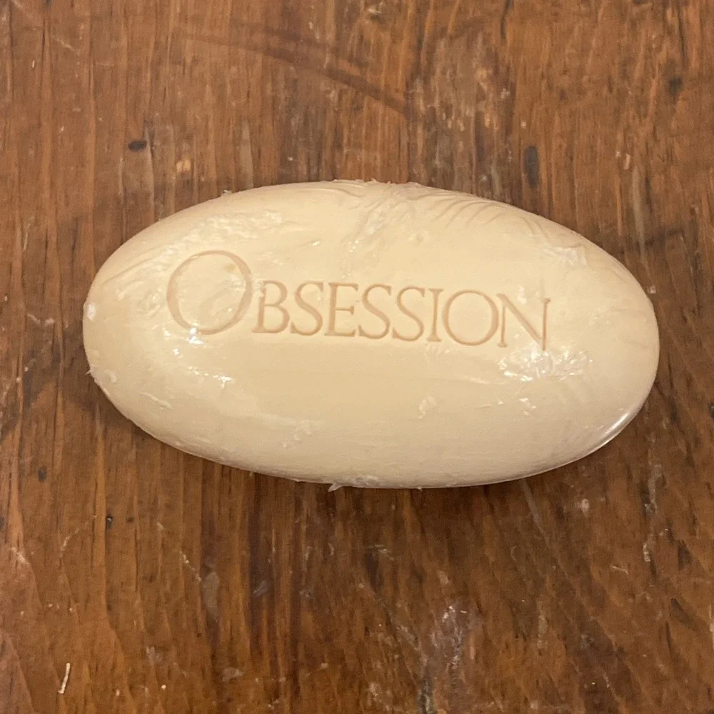RARE Calvin Klein OBSESSION Bar Bath Soap 4.5oz And 1.8 Oz - Sealed!